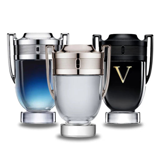 CONFEZIONE DA 3 PROFUMI: PACO RABANNE INVICTUS LEGEND, INVICTUS, INVICTUS VICTORY – 100ML
